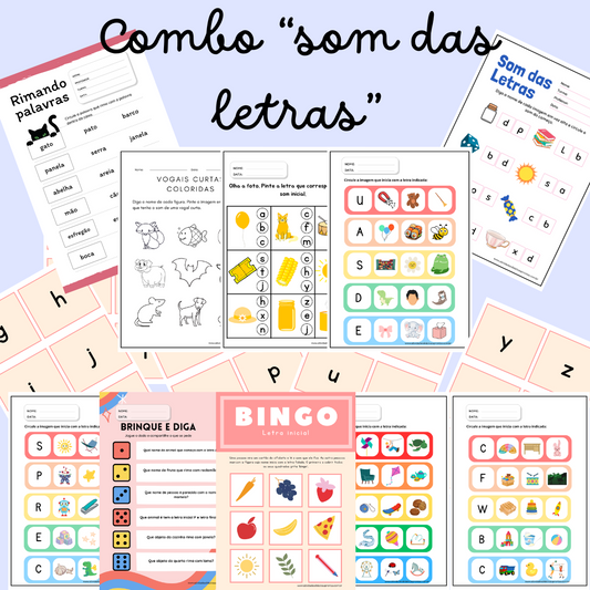 Combo Som das letras